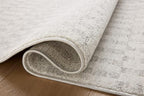 Loloi Kamala Collection KAM-05 Ivory/Grey 2'-7" x 12'-0" Runner Rug