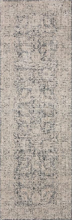 Loloi Amber Lewis Alie Collection ALE-05 Charcoal/Beige 5'-3'' x 7'-9'', .13'' Pile Height, Area Rug