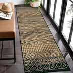 Moroccan Rug Runners for Hallways, 2x8 Ultra Soft Non-Slip Farmhouse Kitchen Rugs, Washable Natural Brown Rug Carpet Runner for Entryway Laundry Bedroom Doorway