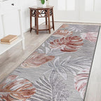 CAMILSON Runner Outdoor Rugs Oriental Retro Traditional Floral Medallion Area Rug 2x10 Non-Shedding Stain Resistant Indoor Carpet for Bathroom Hallway Kitchen Office (2 x 10 / Multi Color)