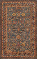 Traditional Collection 7' 11'' X 4' 11'' Rug Rug, All-Over 100% Wool Carpet for Home Décor, Foyer and Hallway