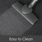 AROGAN Modern Shag Area Rug for Living Room, 5x7 Feet Washable Rugs for Bedroom, Indoor Floor Carpet, Plush Memory Foam Bedside Rugs for Kids Girls Teens Low Pile Rug, Dark Grey