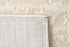 Revival Rugs Ebb 7'10"x10' Washable Area Rug for Living Room Bedroom - 100% Recycled Oeko-TEX Certified, Medium Pile, Beige, Cream