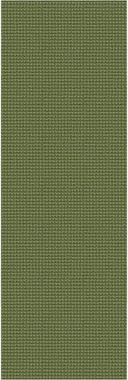 Braided Runner Rug 2x7 Ft Washable Runners for Hallways Non Slip Rubber Backed Kitchen Runners Cotton Entryway Runner Indoor, Woven Floor Carpet for Hall Kitchen Bedroom, Green