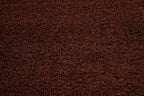 Unique Loom Solid Shag Collection Area Rug (8' Square, Chocolate Brown)
