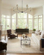 Loloi Chris Loves Julia Chris Collection CHR-02 Natural/Sage 3'-6'' x 5'-6'', .50" Pile Height, Accent Rug