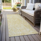 Addison Rugs Chantille ACN591 Wheat 2'3" x 7'6" Indoor Outdoor Hallway Runner Rug, Stain Resistant Washable Kitchen Area Carpet for Bathroom, Laundry and Bedroom Rug