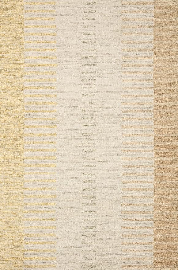 Loloi Chris Loves Julia Chris Collection CHR-01 Dove/Santa Fe 3'-6'' x 5'-6'', .50" Pile Height, Accent Rug