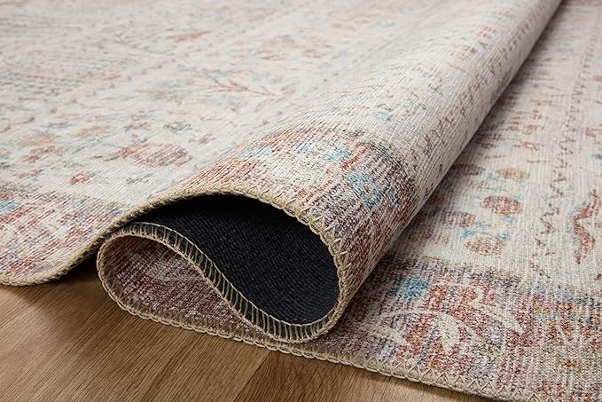 Loloi Rifle Paper Co. Maison Collection MAO-08 Cream 2'-6" x 7'-6", .19" Pile Height, Runner Rug