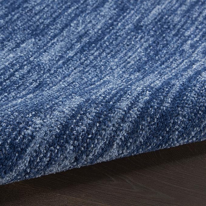 Nourison Home Nourison Essentials Navy Blue 10' x 14' Area Rug - Easy Clean, Non Shedding, Bed Room, Living Room, Dining Room, Kitchen (10' x 14')