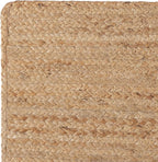 REDEARTH · Rectangular Area Rug - 2'x3' Braided Natural Jute - Artisan Made Boho Jute Rugs for Bedroom - Kitchen - Living Room - Farmhouse - Aesthetic Home Decor- Handmade Vintage Décor, Set of 2