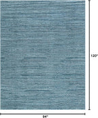 Unique Loom Finsbury Collection Area Rug - Kate (7' 10" x 10' Rectangle, Blue)