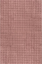 nuLOOM Jeni Burgundy, 2'6" x 8', Solid Faux Rabbit, Fluffy and Cozy, High Traffic, Stain Resistant, Easy Clean, Durable Washable Runner for Bedroom, Living Room, Dining, Den, Foyer, Entryway