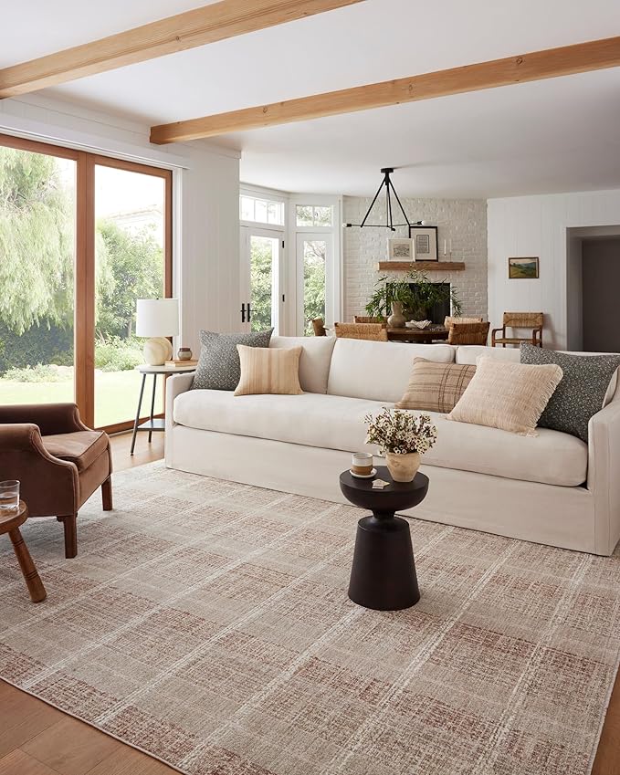 Loloi Angela Rose Ember Collection EMB-02 Clay/Sand 2'-7" x 10'-0" Runner Rug