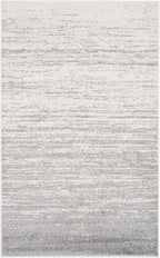 SAFAVIEH Area Rug 3x5 - Adirondack Collection - Ivory & Silver, Modern Ombre Design, Non Shedding & Easy to Clean, Ideal for Living Room, Bedroom, Office, Dining Space (ADR113B)
