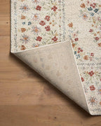 Loloi Rifle Paper Co. Laurel Collection LAU-02 Linen 3'-11" x 5'-7" Accent Rug