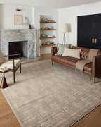 Loloi Darby Collection DAR-07 Pebble/Sand 5'-3" x 7'-6" Area Rug
