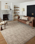 Loloi Darby Collection DAR-07 Pebble/Sand 2'-7" x 10'-0" Runner Rug