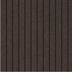 Ottomanson 2'7" x 6' Hallway Runner with Scraper Pile - Extra Durable Non-Slip Rug Mat for Indoor & Outdoor Use - Ideal for Kitchen, Entryway & Garage - High-Traffic Carpet, Brown