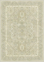 5x7 Area Rug Machine Washable Boho Rug for Living Room,Ultra-Thin Low Pile Carpet,Lightweight Indoor Printed Rug,Non Slip Floral Area Rug for Bedroom, Dining Room, Home Office,Taupe