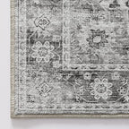 LUMI Washable Area Rug 5x8 for Living Room, Ultra Soft Stain Resistant Carpet with Non Slip Rubber Backing, Non-Shedding Low Pile Rugs for Bedroom, Dining Room, Indoor, Office