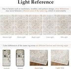 9x12 Washable Vintage Area Rug for Living Room Bedroom Beige Grey Soft Tranditional Non Slip Large Throw Rug Lightweight Floral Low Pile Distressed Carpet Office Playroom Dining Room