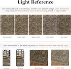 9x12 Washable Area Rug Brown Vintage Distressed Large Rug for Living Room Oriental Soft Thin Indoor Retro Carpet Non Slip Low Pile Floor Cover for Bedroom Dining Room Office Nursery