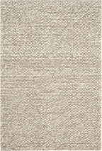 SAFAVIEH Area Rug 3x5 - Natura Collection - Beige, Handmade Wool Blend, Textured Design, Ideal for Living Room, Bedroom, Dining Space (NAT620B)