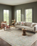 Loloi Rifle Paper Co. Maison Collection MAO-07 Khaki 3'-9" x 5'-6", .19" Pile Height, Accent Rug