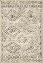 KILOCOCO Boho Entryway Rug 3x5 Area Rug Washable Non Slip Throw Rugs Soft for Kitchen Living Room Dining Bedroom Geometric Moroccan Carpet, Beige/Gray/Green