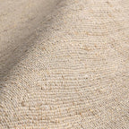 nuLOOM 5x8 Elfriede Jute & Cotton Hand Woven Area Rug, Natural, Solid Rustic Farmhouse Style, Weaved Design, Natural Fiber, For Bedroom, Living Room, Dining Room, Hallway, Office, Entryway