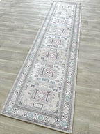 Fame Living Faded Oushak Rug, Turkish Vintage Floral Pastel Large Oversized Area Rugs for Living Room Dining Bedroom Kitchen Bathroom Nursery (848BrCr, 5' x 6'9")