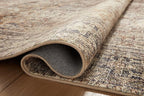 Loloi Amber Lewis Morgan Collection MOG-01 Sunset/Ink 2'-3" x 11'-6" 38" Thick Runner Rug feat. CloudPile, Neutral, Room Décor, Vintage Inspired, Livingroom, Bedroom, Dining Area
