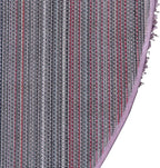 Unique Loom Solid Shag Collection Area Rug (8' Round, Lilac)