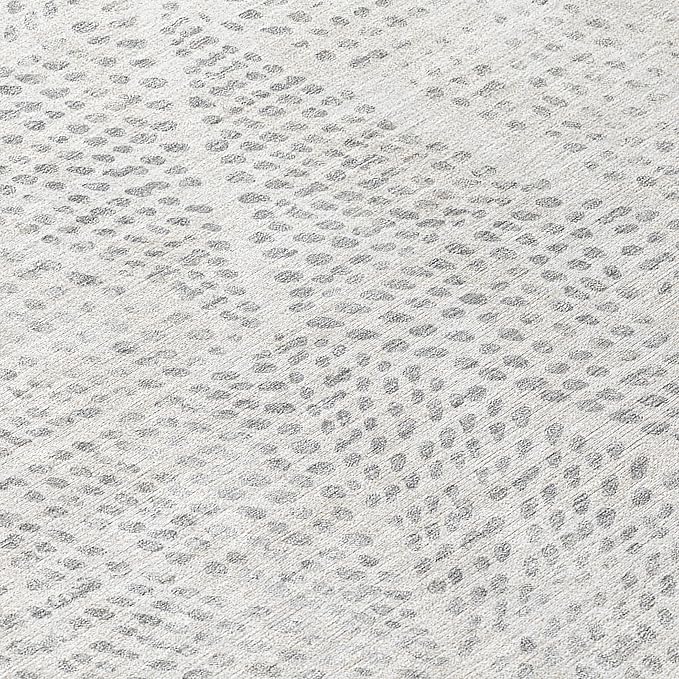 Addison Rugs Chantille ACN591 Silver 9' x 12' Indoor Outdoor Area Rug, Easy Clean, Machine Washable, Non Shedding, Bedroom, Living Room, Dining Room, Kitchen, Patio Rug