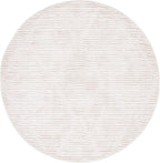 SAFAVIEH Marrakech Collection 8' Round Beige MRK517C Moroccan Boho Tribal Trellis Area Rug