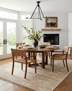 Loloi Angela Rose Rivers Collection RIV-04 Natural/Ivory 9'-3" x 13' Reversible Area Rug