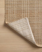 Loloi Chris Loves Julia Judy Collection JUD-01 Natural/Cream 2'-6" x 7'-6" Runner Rug