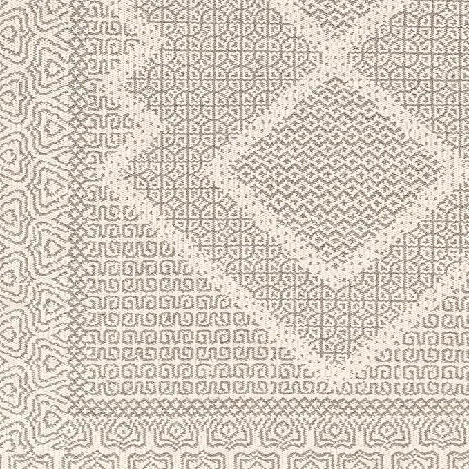 Mark&Day Wool Rugs, 5x7 Nishnabotny Cottage Light Gray Area Rug, Grey Beige Carpet for Living Room, Bedroom or Kitchen (5' x 7'6")