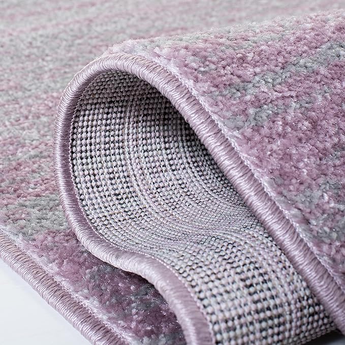 SAFAVIEH Adirondack Collection Runner Rug - 2'6" x 6', Purple & Green, Modern Ombre Design, Non Shedding & Easy to Clean, Ideal for Hallway, Foyer, Kitchen, Entryway, Bedroom (ADR113V)