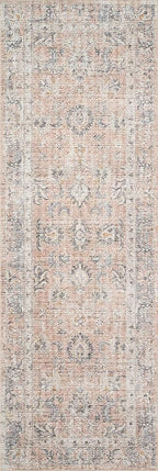 Loloi II Skye Collection SKY-01 Blush/Grey 2'-3" x 3'-9" Accent Rug