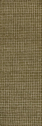 Rugs USA 2'6" x 8' Melrose Checked Wool Indoor Runner Rug, Contemporary Farmhouse Moss/Ivory for Living Room, Bedroom, Office, Entryway, Hallway