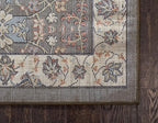 Unique Loom Espahan Collection Area Rug - Cape Cod (6' 1" x 9' Rectangle, Green/ Black)