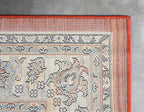 Unique Loom Sialk Hill Collection Area Rug - Washington (4' 1" x 6' 1" Rectangle Terracotta/Cream)
