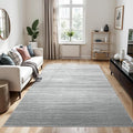 Valenrug Washable Rugs 5x7 - Non Slip 5x7 Area Rugs for Living Room, Stain Resistant Area Rugs for Bedroom, Foldable Machine Washable Area Rug(5'x7', Grey)