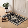 Istana 2x3 Area Rug - Black Boho Rugs for Living Room 2x3 - Foldable Small Rugs for Bedroom - Stain Resistant Washable Rug Non Slip - Eco-Friendly Area Rugs Indoor