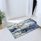 LUXE WEAVERS Modern Abstract Art Light Blue 2x3 Area Rug