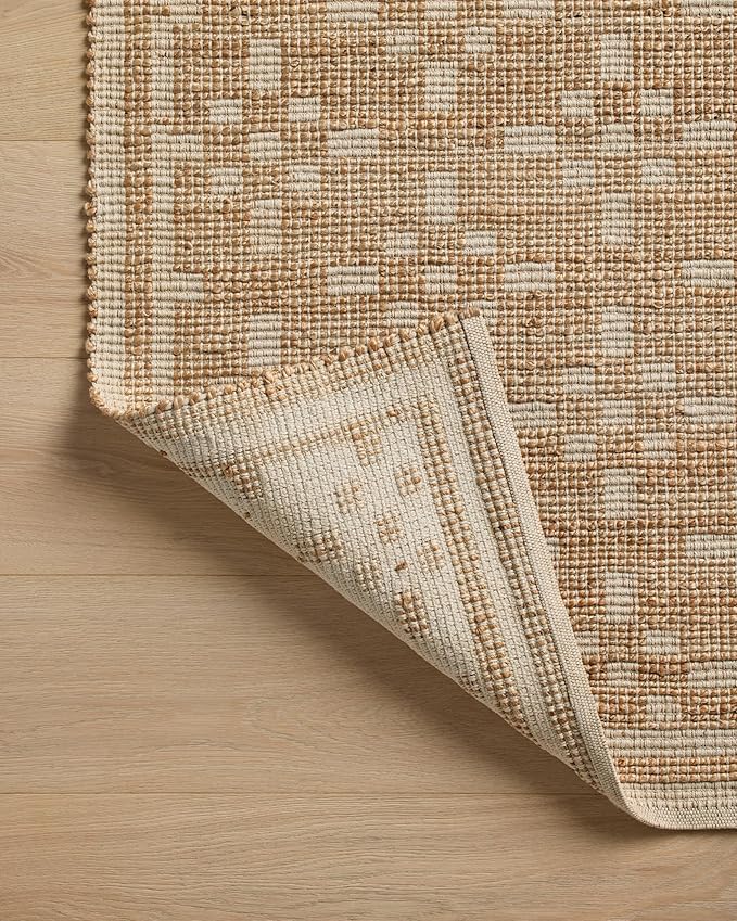 Loloi Chris Loves Julia Judy Collection JUD-07 Natural/Ivory 3'-6" x 5'-6" Accent Rug
