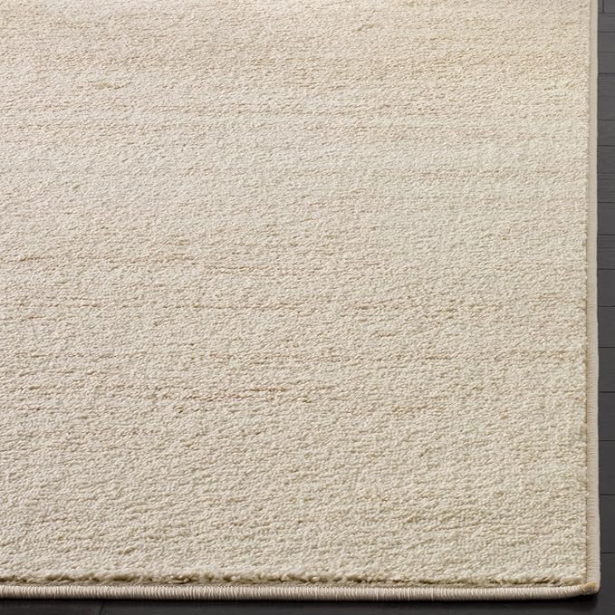 SAFAVIEH Adirondack Collection Area Rug - 4' Square, Champagne & Cream, Modern Ombre Design, Non Shedding & Easy to Clean, Ideal for Living Room, Bedroom, Office, Dining Space (ADR113W)