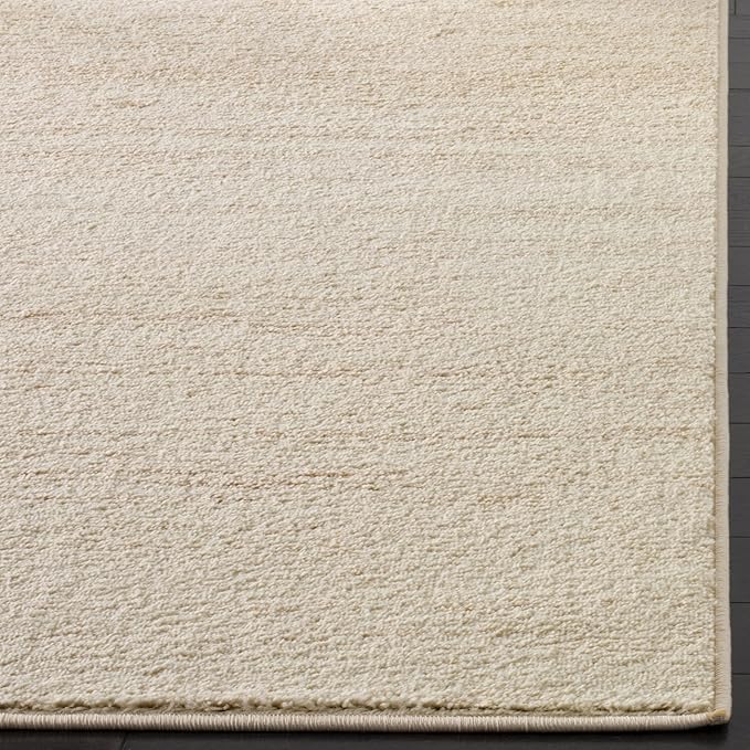 SAFAVIEH Adirondack Collection Area Rug - 5' Square, Champagne & Cream, Modern Ombre Design, Non Shedding & Easy to Clean, Ideal for Living Room, Bedroom, Office, Dining Space (ADR113W)